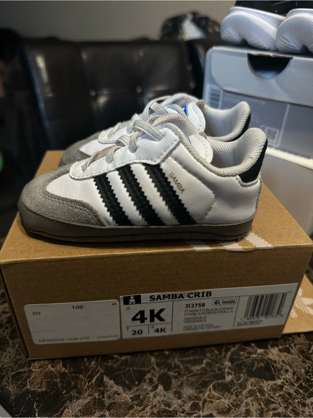 Adidas Samba Crib Sneakers